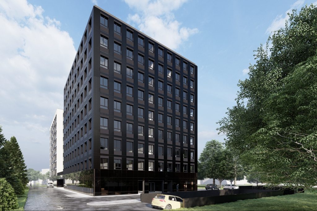 STAMBENO-POSLOVNA GRAĐEVINA s 35 poslovnih i 80 stambenih jedinica